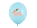 BALONY ZAJĄCZEK DUŻY MIX 30cm 5szt