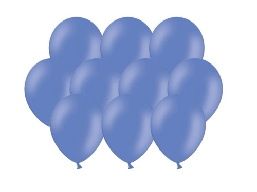 BALONY NIEBIESKIE ULTRAMARYNA PASTEL 12cm 10szt