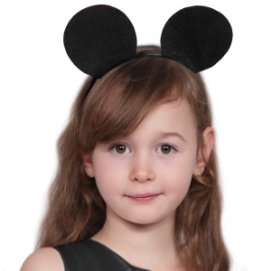 OPASKA USZY MYSZKI MIKI CZARNA