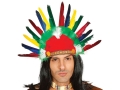 PIÓROPUSZ INDIAŃSKI KOLOROWY
