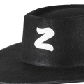KAPELUSZ ZORRO FILCOWY CZARNY