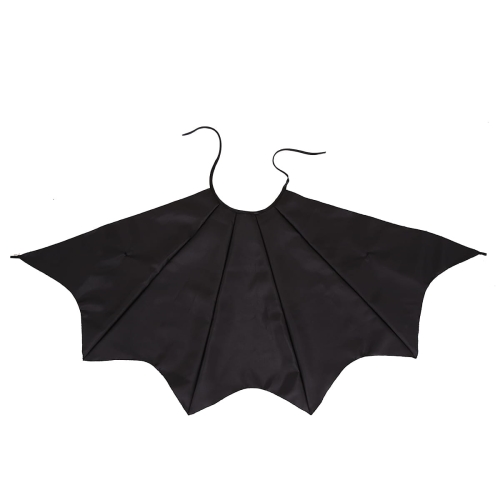 STRÓJ PELERYNA NIETOPERZ CZARNA L/XL