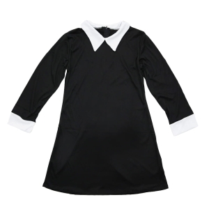 STRÓJ SUKIENKA WEDNESDAY DZIECIĘCA CZARNA M