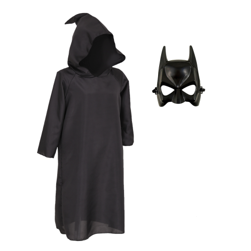 ZESTAW BATMAN CZARNY 116-128 2el