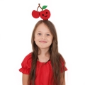 OPASKA WIŚNIA FILCOWA CZERWONA
