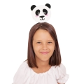 OPASKA PANDA FILCOWA BIAŁO-CZARNA