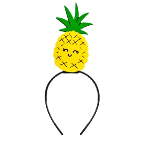 OPASKA ANANAS FILCOWA ŻÓŁTO-ZIELONA