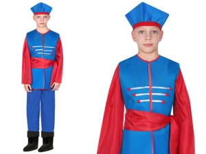 STRÓJ KUJAWIAK NIEBIESKO-CZERWONY 98-110 4el