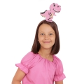 OPASKA DINOZAUR FILCOWA RÓŻOWA