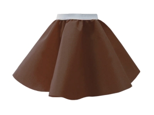 SPÓDNICZKA WIGOFIL BRĄZOWA 35cm