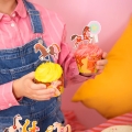 PAPILOTKI NA MUFFINKI KONIKI BRĄZOWE 6szt