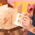 TOREBKI NA SŁODYCZE KONIKI BEŻOWE 6szt