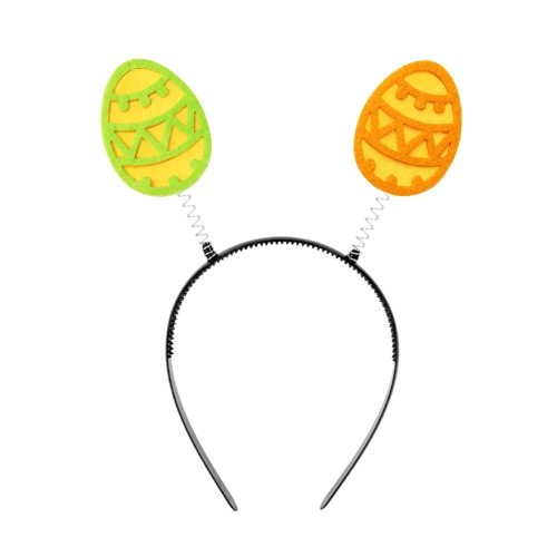OPASKA PISANKI FILCOWA ZIELONO-POMARAŃCZOWA