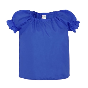 BLUZKA DZIEWCZYNKA NIEBIESKA 116-128