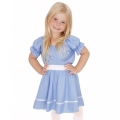 BLUZKA DZIEWCZYNKA PONGEE BŁĘKITNA 146-158
