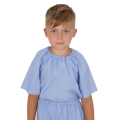 BLUZKA CHŁOPIEC PONGEE BŁĘKITNA 146-158