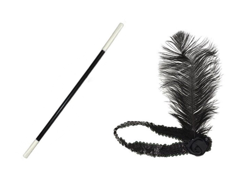 ZESTAW RETRO CZARNY 2el