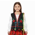 KAMIZELKA LUDOWA CZARNA 146-158