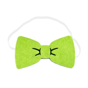 MUCHA Z GUMKĄ FILCOWA JASNOZIELONA