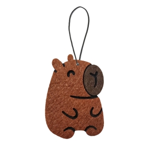 ZAWIESZKA KAPIBARA FILCOWY BRĄZOWY