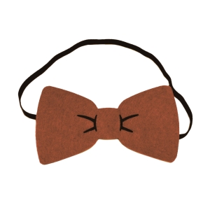 MUCHA Z GUMKĄ FILCOWA JASNOBRĄZOWA