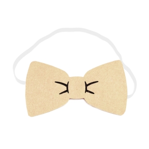 MUCHA Z GUMKĄ FILCOWA BEŻOWA