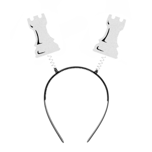 OPASKA FIGURA SZACHOWA WIEŻA FILCOWA BIAŁA