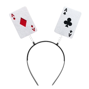 OPASKA KARTY AS KARO AS TREFL FILCOWA BIAŁA