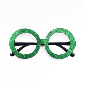 OKULARY PIANKOWE BROKATOWE ZIELONE