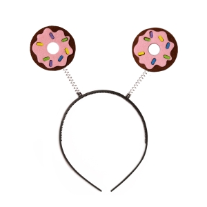 OPASKA DONUTY PĄCZKI FILCOWA BRĄZOWO-RÓŻOWA