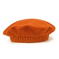 BERET MARCHEWKA POLAROWY POMARAŃCZOWY