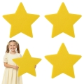 ZESTAW MAXI FRONTÓW GWIAZDKA FILCOWY ŻÓŁTY 38x36cm 3szt