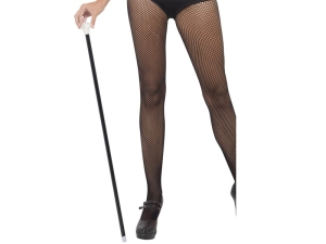 LASKA BURLESKA CZARNO-BIAŁA 70cm