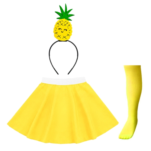 ZESTAW ANANAS ŻÓŁTY S/M 4el