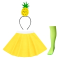 ZESTAW ANANAS ŻÓŁTY S/M 4el