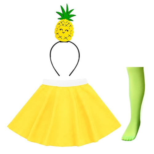 ZESTAW ANANAS ŻÓŁTY S/M 4el