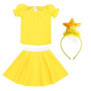 ZESTAW GWIAZDKA ŻÓŁTY 98-110
