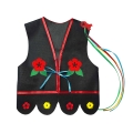 ZESTAW KRAKOWIANKA CZARNY 116-128 4el