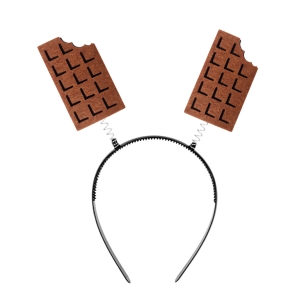 OPASKA CZEKOLADA FILCOWA JASNOBRĄZOWA