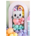 BALON PARTY DECO KICIUŚ PANDUŚ KOCI DOMEK GABI 31" 78cm