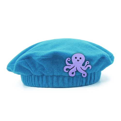BERET OŚMIORNICA POLAR NIEBIESKI