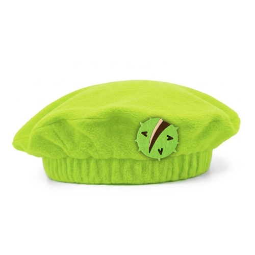BERET KASZTAN POLAR JASNOZIELONY