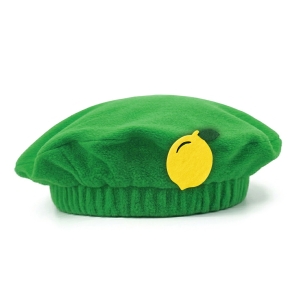 BERET CYTRYNA POLAR ZIELONY