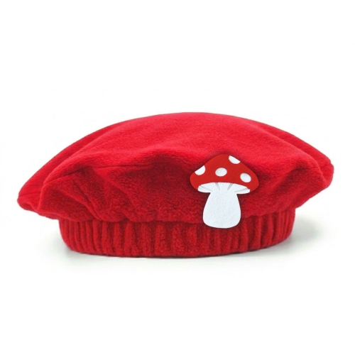 BERET MUCHOMOR POLAR CZERWONY