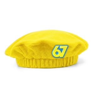 BERET 67 POLAR NIEBISEKO-ŻÓŁTY