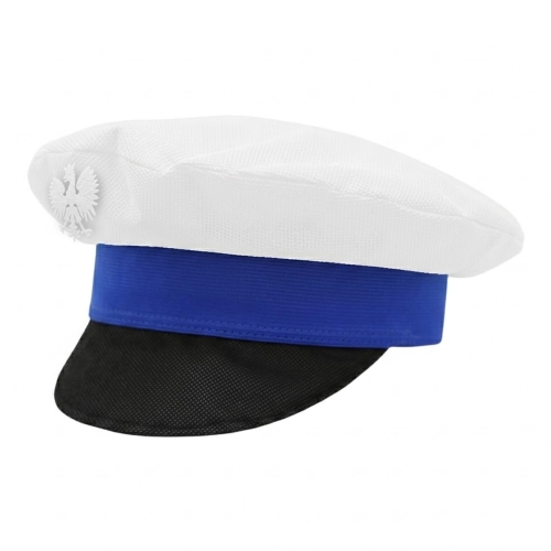 CZAPKA POLICJANT ORZEŁEK DZIECIĘCA WIGOFIL BIAŁO-GRANATOWA
