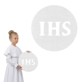 MAXI FRONT HOSTIA KOMUNIJNA FILCOWY BIAŁY 36cm