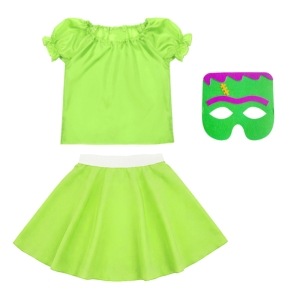 ZESTAW FRANKENSTEIN ZIELONY 116-128 3el