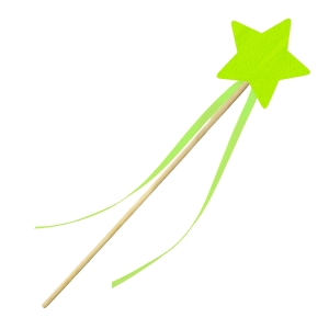 RÓŻDŻKA GWIAZDKA FILCOWA JASNOZIELONA