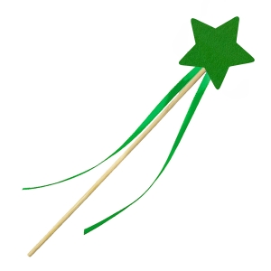 RÓŻDŻKA GWIAZDKA FILCOWA CIEMNOZIELONA